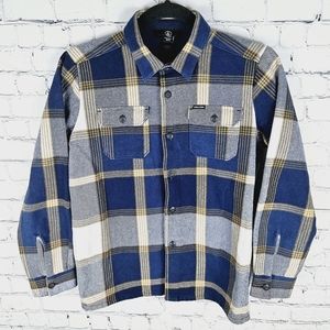 VOLCOM | Heavy Daze long sleeve button up plaid flannel shirt